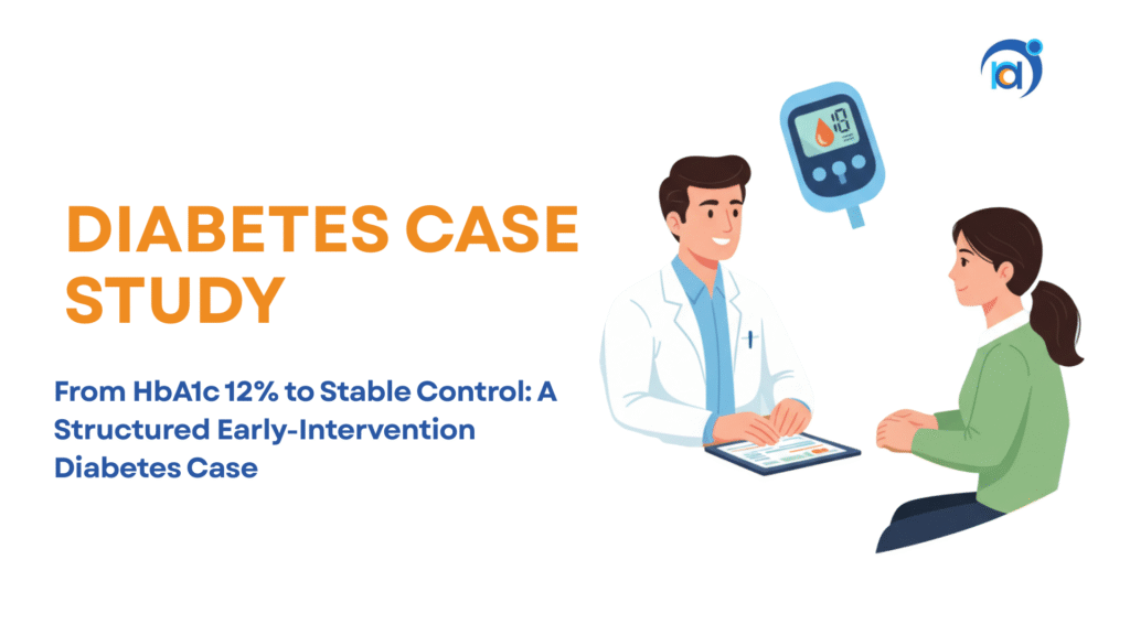 From HbA1c 12 to Stable Control A Structured Early-Intervention Diabetes Case