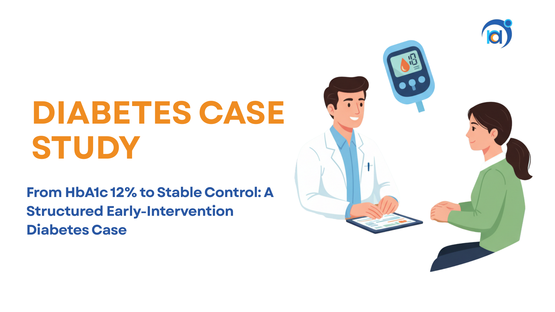 From HbA1c 12% to Stable Control: A Structured Early-Intervention Diabetes Case