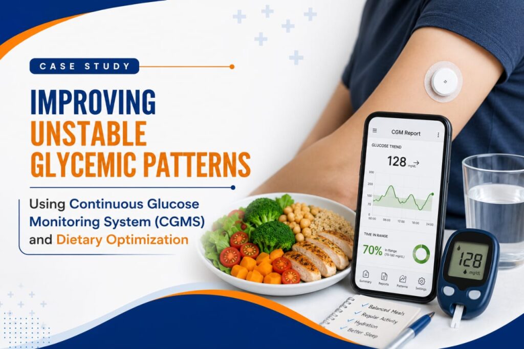 Case Study Improving Unstable Glycemic Patterns Using Continuous Glucose Monitoring System (CGMS) and Dietary Optimization (2)